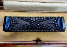 antique Victorian French jet