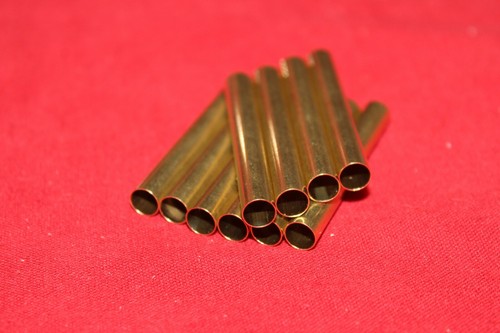 Slimline 7mm pen tubes - 10, wood