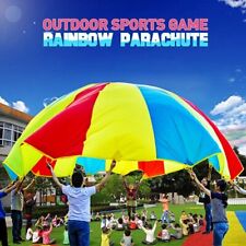4/5/6m Kids Play Tent Rainbow Parachute Indoor&Outdoor Game Group Activities Mat