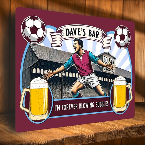 Personalised west ham - west, football
