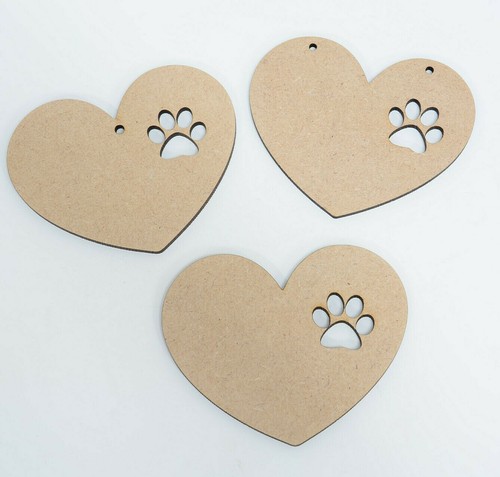 Wooden pet bunting - wooden, memorial
