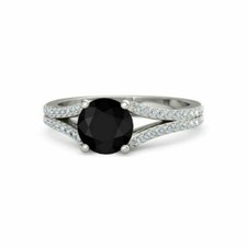 Round 2.50 Ct Black Onyx