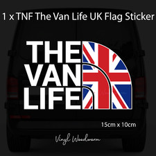 1 x THE VAN LIFE Vinyl Decal