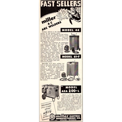 Miller electric manufacturing - miller,
