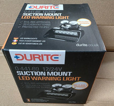 Durite 0-441-69 R65 CLASS 2 Suction Cup Amber LED Warning Light