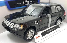 Maisto 1/18 Scale Diecast 46629 - Range Rover Sport - Black