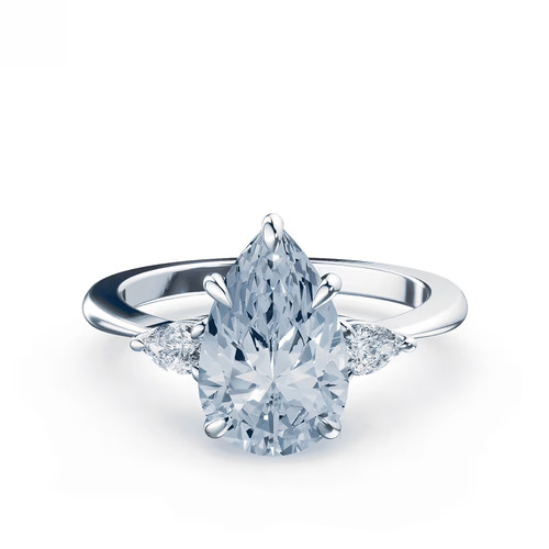 Fancy vivid blue pear - fancy,
