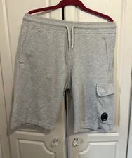 Cp Company, Sweat Shorts, Grey Size L 34” W Good Condition