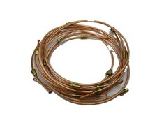 BRAKE PIPE SET RHD:  MGB 74-76