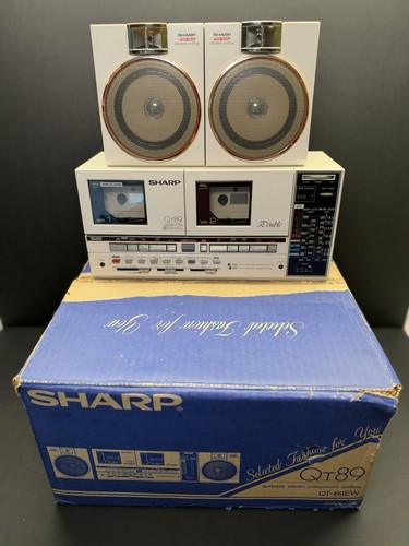 Sharp qt89 vintage - 80's, radio