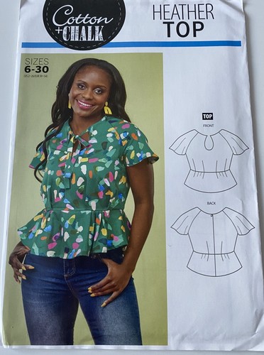 Cotton chalk sewing - &, dress