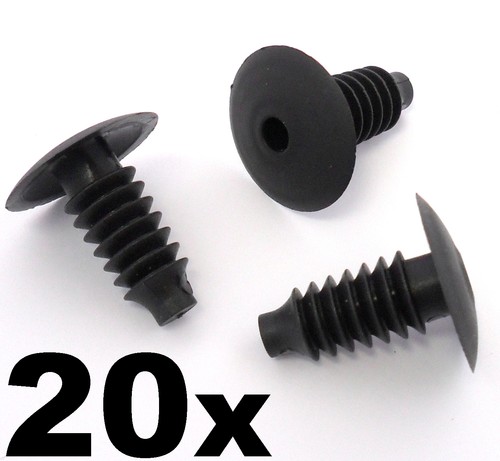20x plastic trim clips - 20x, vw