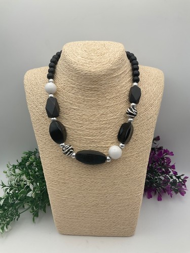 Wood beaded costume jewellery