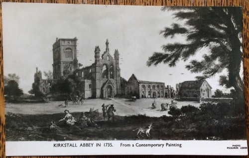 Leeds kirkstall abbey 1735 - kirkstall, in