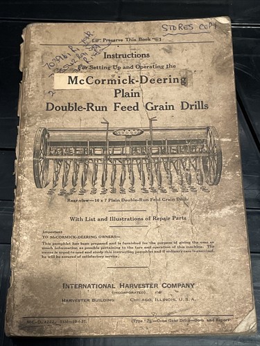 Mccormick deering double run - mccormick,