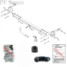 GDW Towbar for Peugeot 3008 SUV Hybrid 2019-2024 - Swan Neck Tow Bar