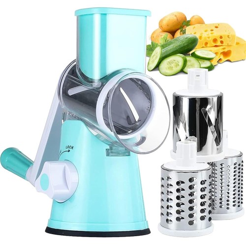 Rotary cheese grater - rotary, hand