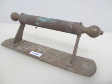 Victorian Brass Door Handle Shop Pull Antique Old Church Beehive Sash Lift 8.5"