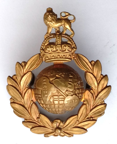 Ww2 royal marines brass - royal,