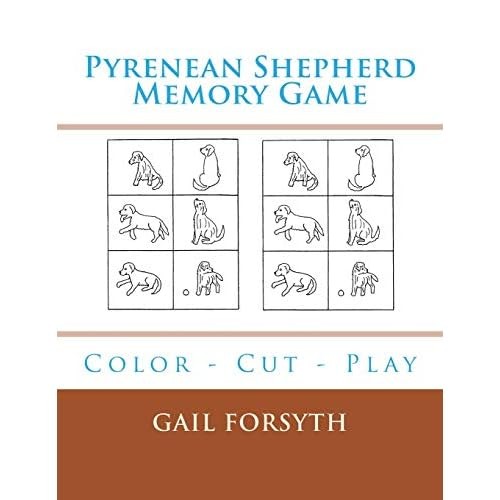 Pyrenean shepherd memory game - shepherd,