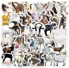 8 X Goat Stickers | Billy Goat