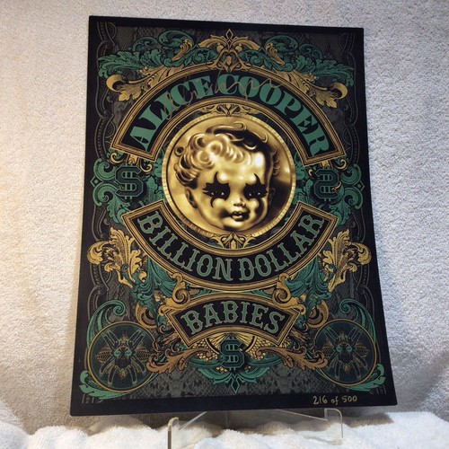 Alice cooper autographed - alice,