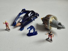 Micro Machines Titan AE Movie Ships And Figures ULTRA RARE