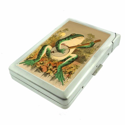 Vintage banjo frog cigarette - frog,