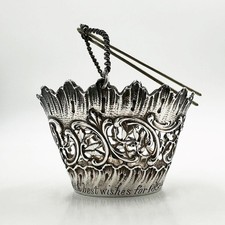 TEAPOT SPOUT STRAINER STERLING