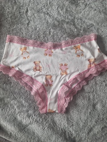 Ladies knickers size white - 10,