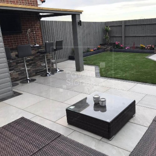 Torbido grey patio porcelain - grey,