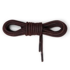 Waxed boot laces made with - waxed,