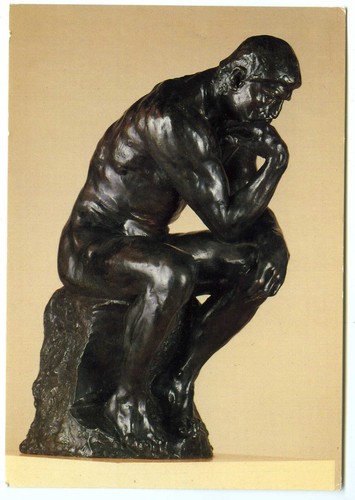Art postcard rodin - art,