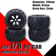 1/8 Monster Truck Wheel Tyre 170mm For 1/8 Off-Road RC Car HPI Rovan Savage XL