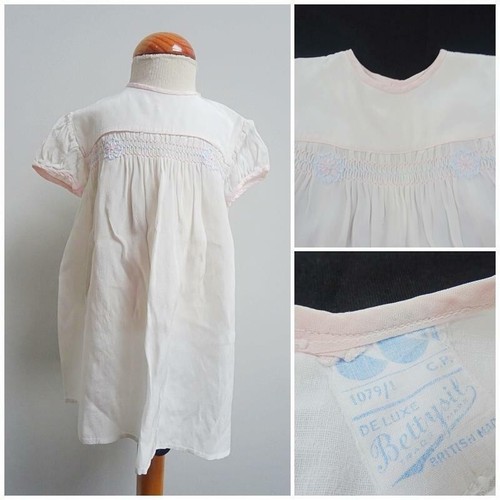 Vintage cc41 baby dress ww2 - cc41,