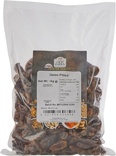 Old india dates pitted 1kg - dates,