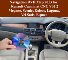 Navigation DVD Map 2013 for Renault Carminat CNC V32.2 Megane, Scenic, Koleos