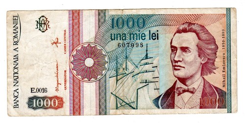 Romania billet 1000 - romania,