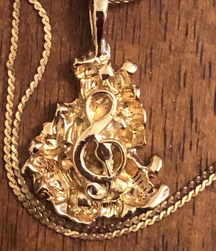 Gold tone treble - tone, clef