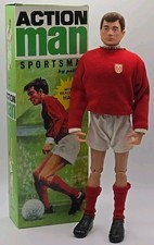 ACTION MAN 40TH ANNIVERSARY SPORTSMAN FOOTBALLER ENGLAND KIT FIGURE 1/6 12"