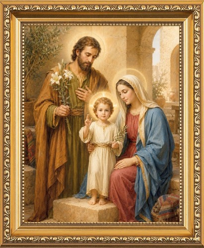 The holy family mary - -, joseph