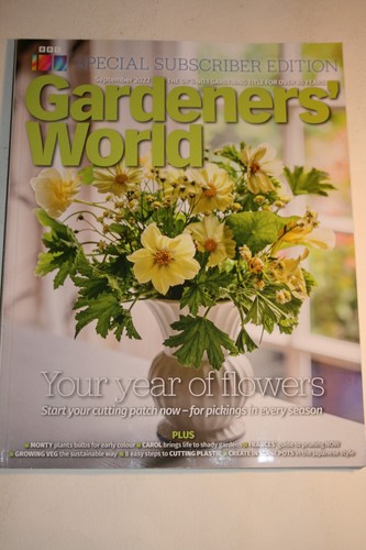 Gardeners world magazine sept - world,