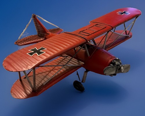 Vintage metallic red baron - vintage,