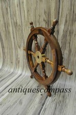 Wheel Wooden Steering Nautical