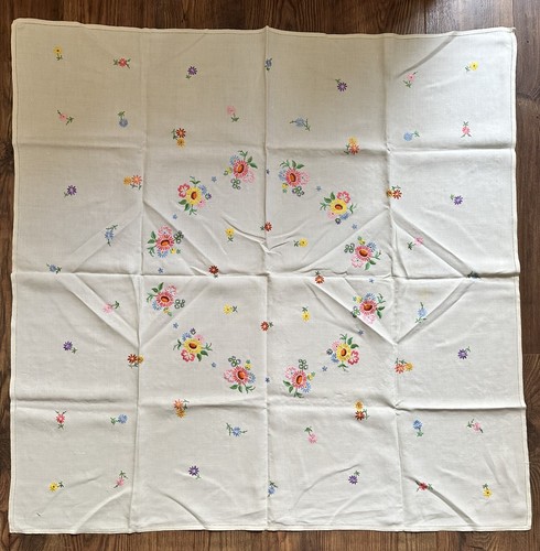 Vintage embroidered cotton - vintage,