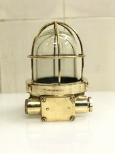 Vintage Marine Brass Bulkhead