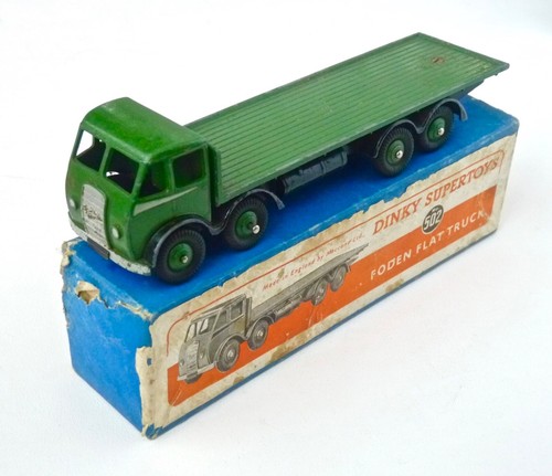 Dinky supertoys 502 foden flat - supertoys,