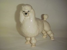 CERAMIC DOG FIGURINE 1970'S