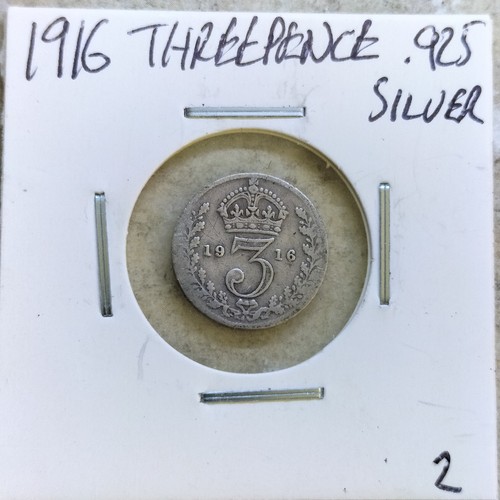 1916 threepence king - 1916,