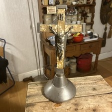 Vintage Large Silver-Coloured
